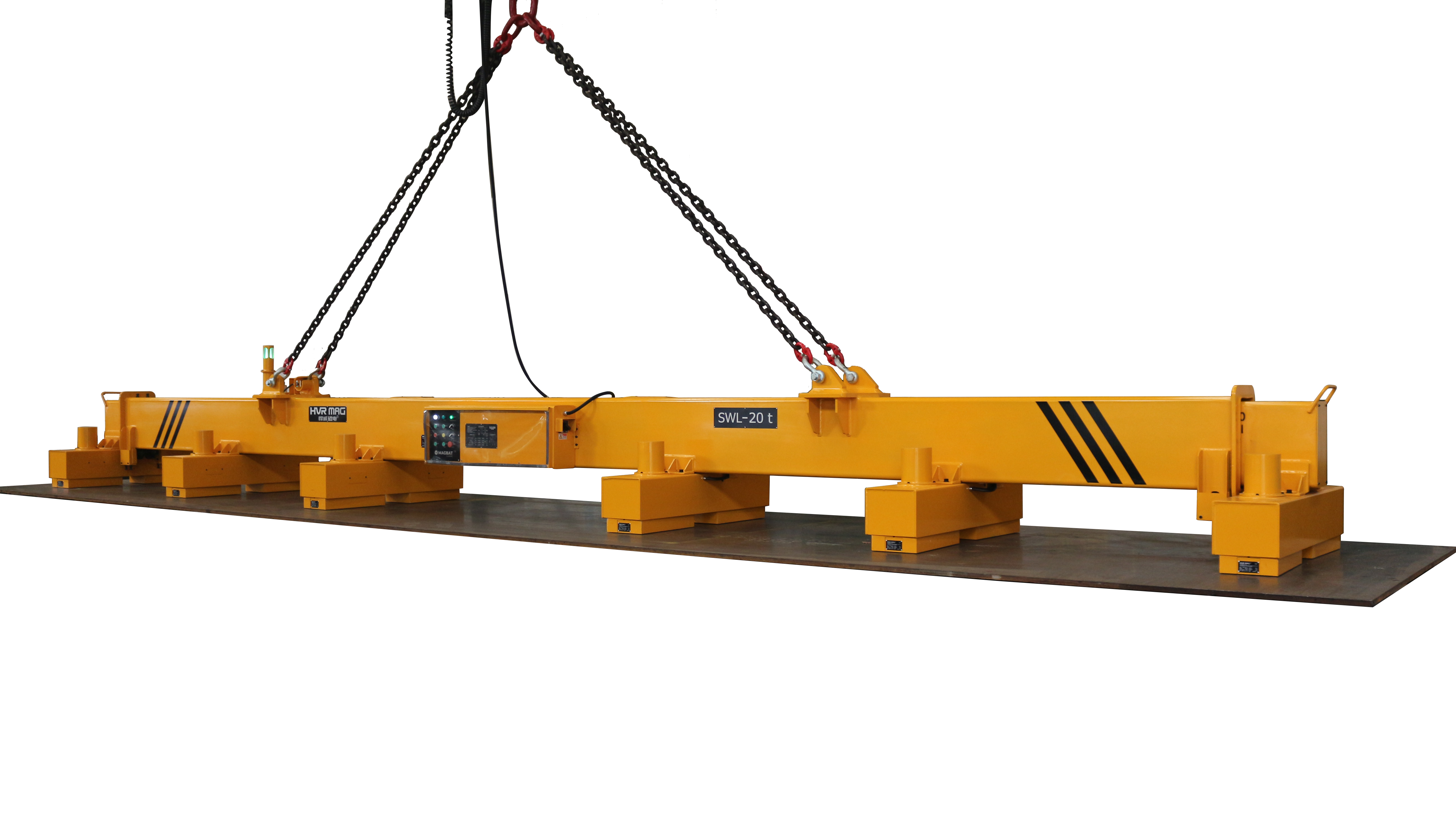 20 Ton Magnetic Lifting Beam Handling Steel Plate - HVR MAG