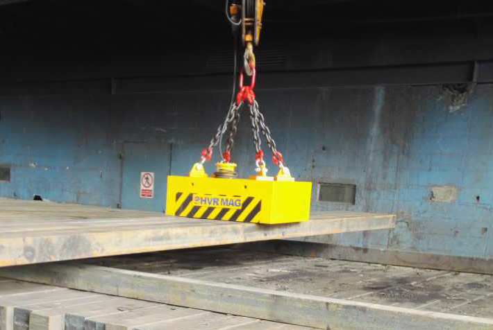 Magnet Lifter Handling Steel Slab - HVR MAG