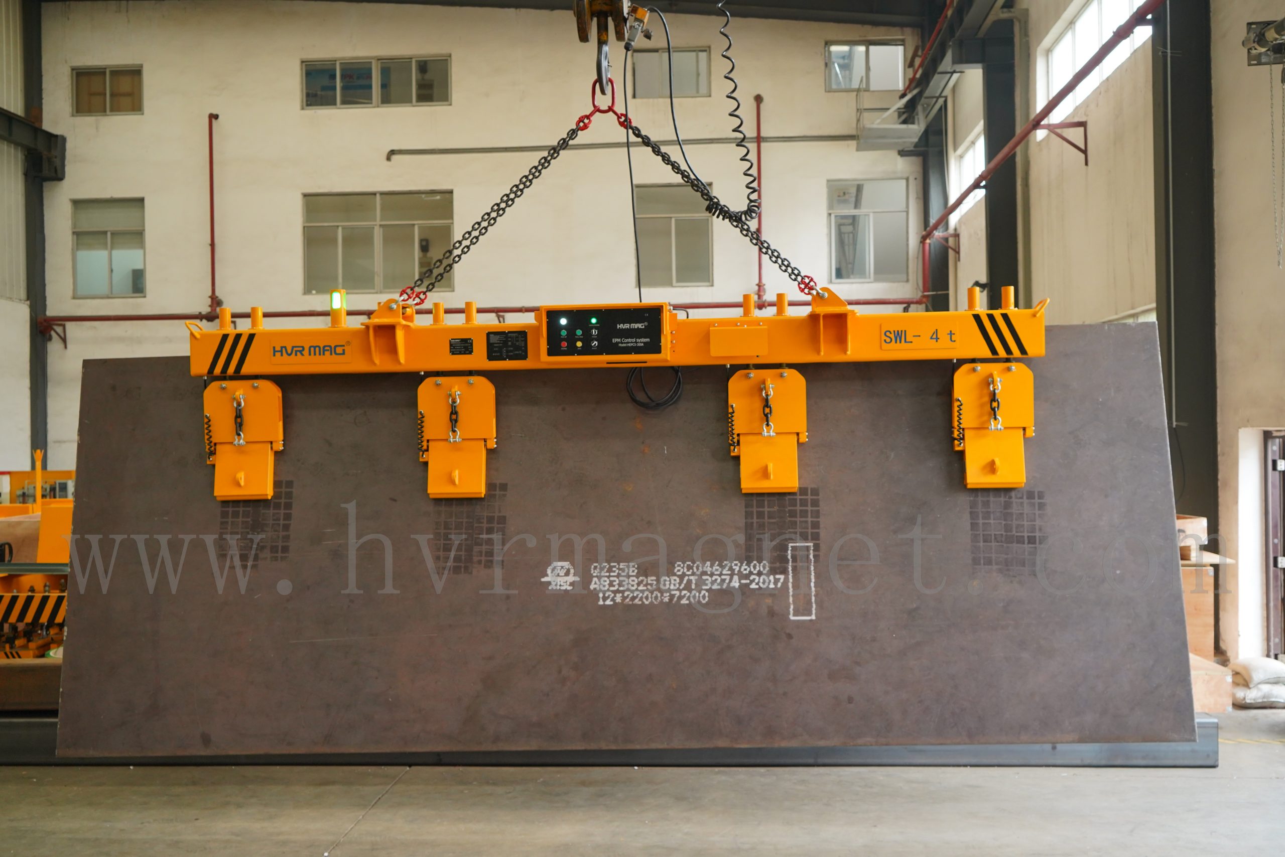 Vertical plate lifting magnets - HVR MAG