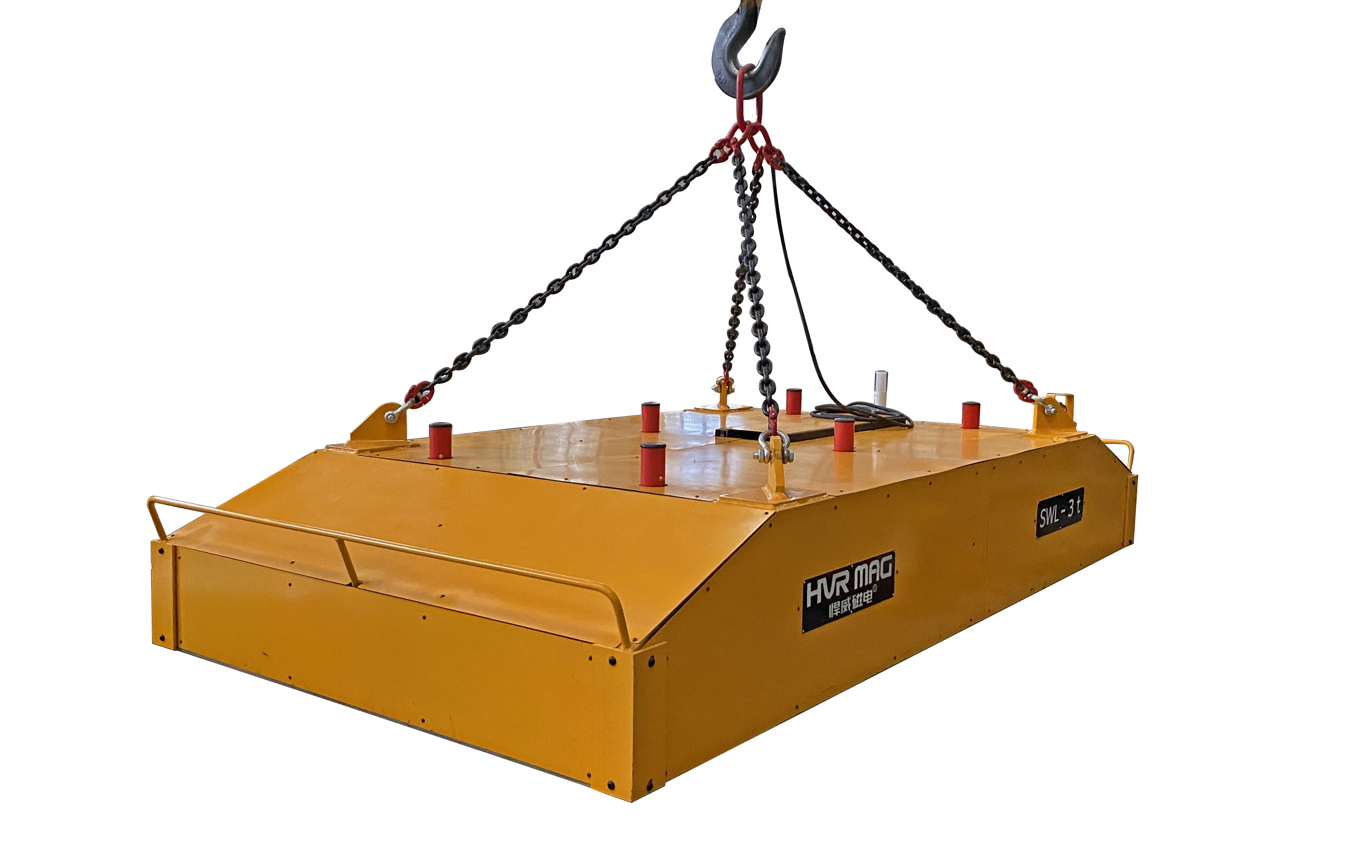3 ton permanent lifting electromagnetic lifter - HVR MAG