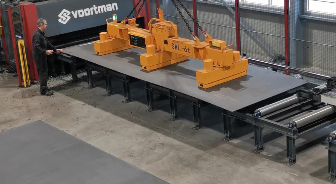 battery powered remote controlled lifting magnets for steel plate - HVR MAG