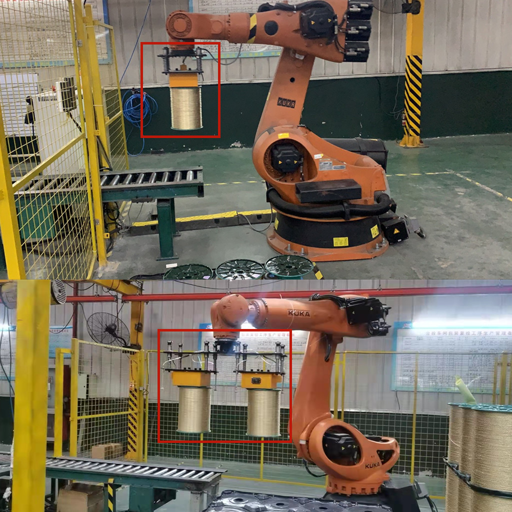 magnetic grippers used for kuka robots - HVR MAG