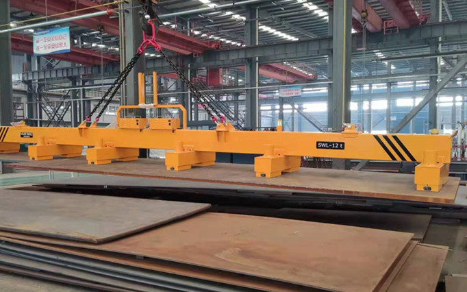 Steel plate lifting magnets battery operated - HVR MAG