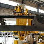 Pick and Place Magnet on Robot Arm Lifting Steel Workpiece for Welding - HVR MAG