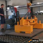 2.5 Ton Lifting Magnets for Steel Slab - HVR MAG