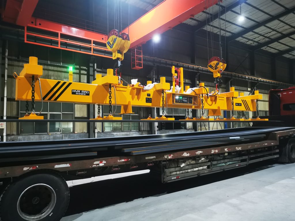 25 ton heavy duty lifting magnets for steel plate - HVR MAG