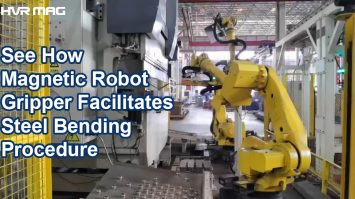 How Does Magnetic Robot Gripper Facilitate Metal Bending Procedure ...