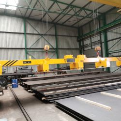 steel plate lifting magnets, battery operated - crane lifting device