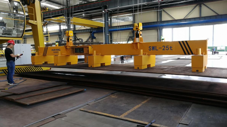 Lifting Magnet for Structural Fabrication? Yes! Lifting Magnet for Structural Fabrication? Yes!