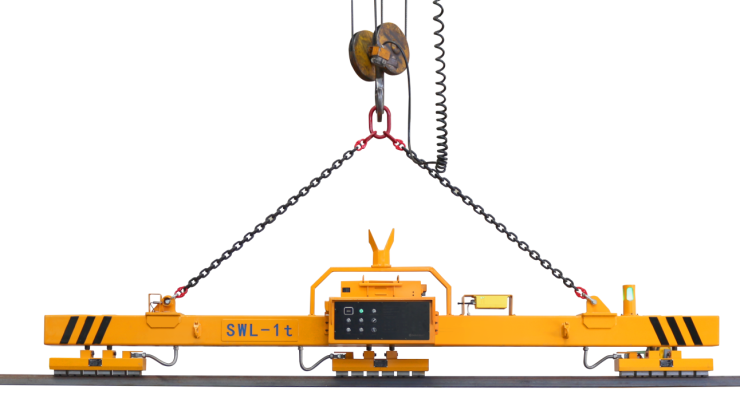 Does the electro-permanent magnet lifter work at high temperatures?