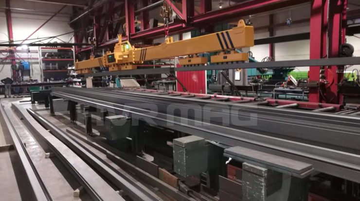 Magnetic lifter: How can steel mills save energy?