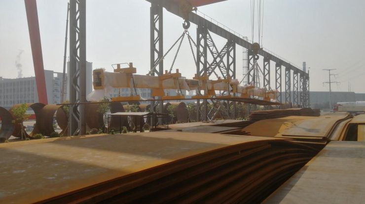 Custom Lifting Magnet for Stacked Thin Steel Plates Custom Lifting Magnet for Stacked Thin Steel Plates