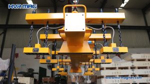 Electro permanent lifting magnet