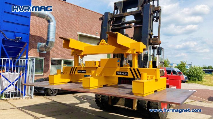 Forklift Attachments for Steel Handling