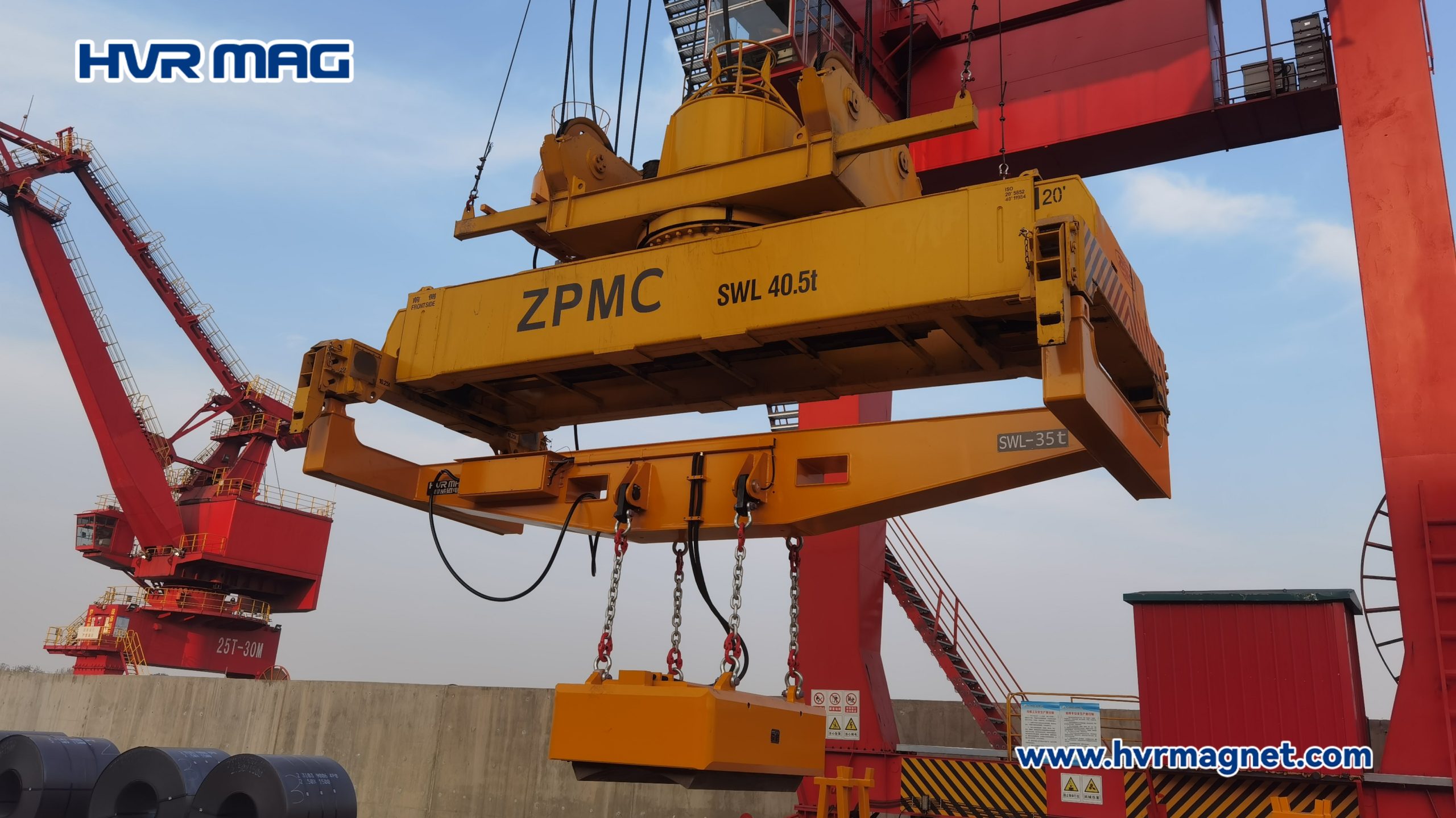 What Lifting Are Used to Load and Unload Steel Coils from Train