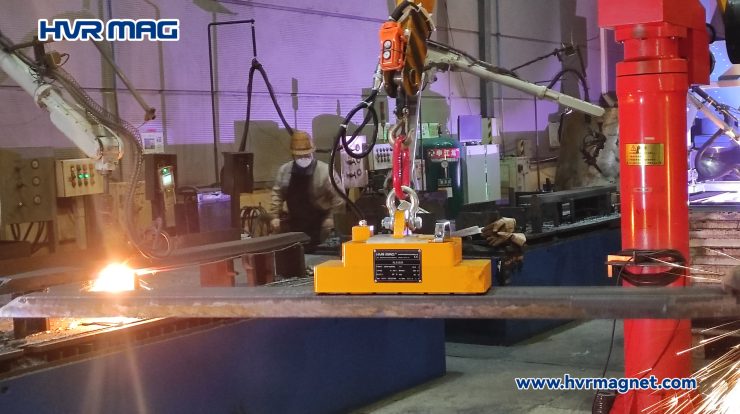 Battery Powered Lifting Magnets Help in Cutting and Welding