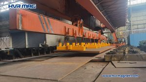 electro permanent lifting magnet for smart gantry crane