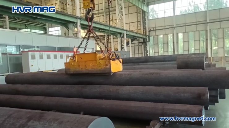 lifting magnets for steel round bar