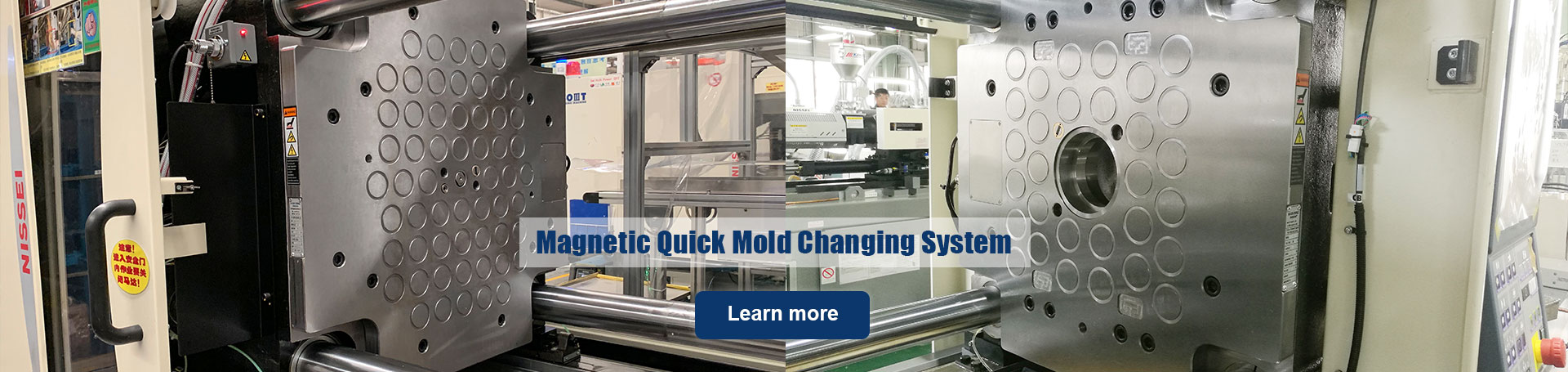 Magnetic Clamping System for Quick Mold Change - HVR MAG