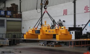 6 Ton Battery Powered Magnetic Lifting Beam for Steel Plates