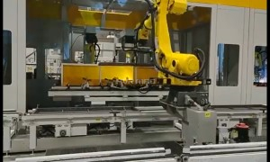 Magnetic Gripper for Industrial Robot Handling Steel Parts