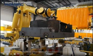 Magnetic Grippers for Industrial Robots in Automation - HVR MAG