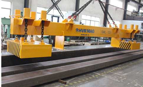 Steel Billet Lifting Magnet - 12 Ton Magnetic Lifting Beam