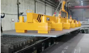 How to Load Heavy Steel Plate for Cutting Line & Load the Cut Parts off? 