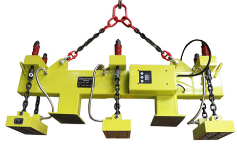 Bespoke Lift Magnets for Material Handling In Groove Weld Processing Line