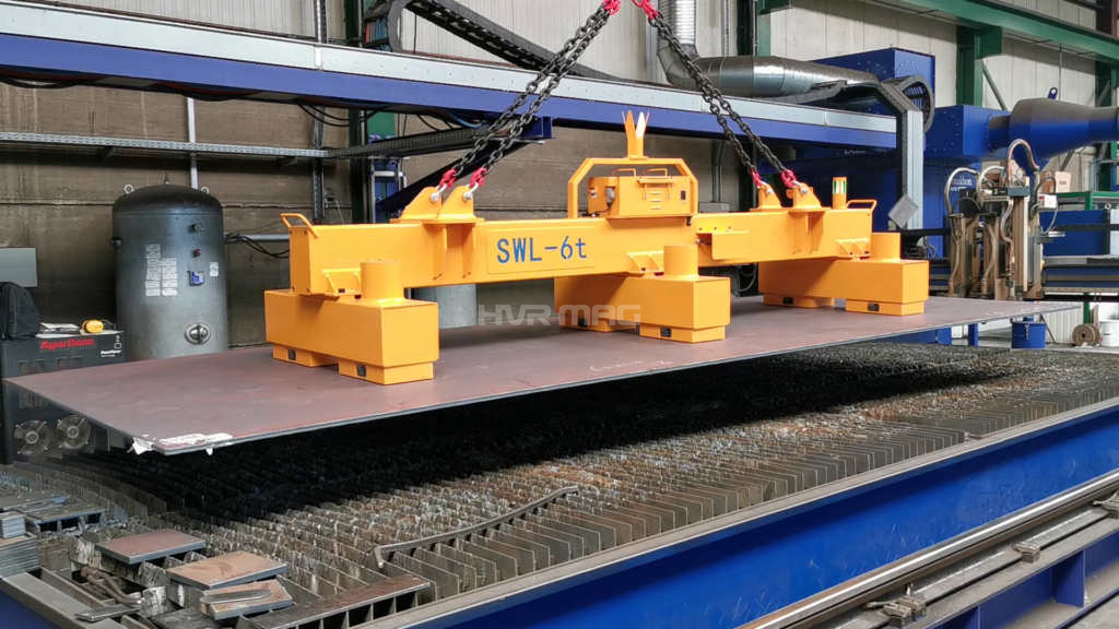 HBEPP Electro Permanent Magnetic Lifting Beam with Battery Supply for Single Steel Plate