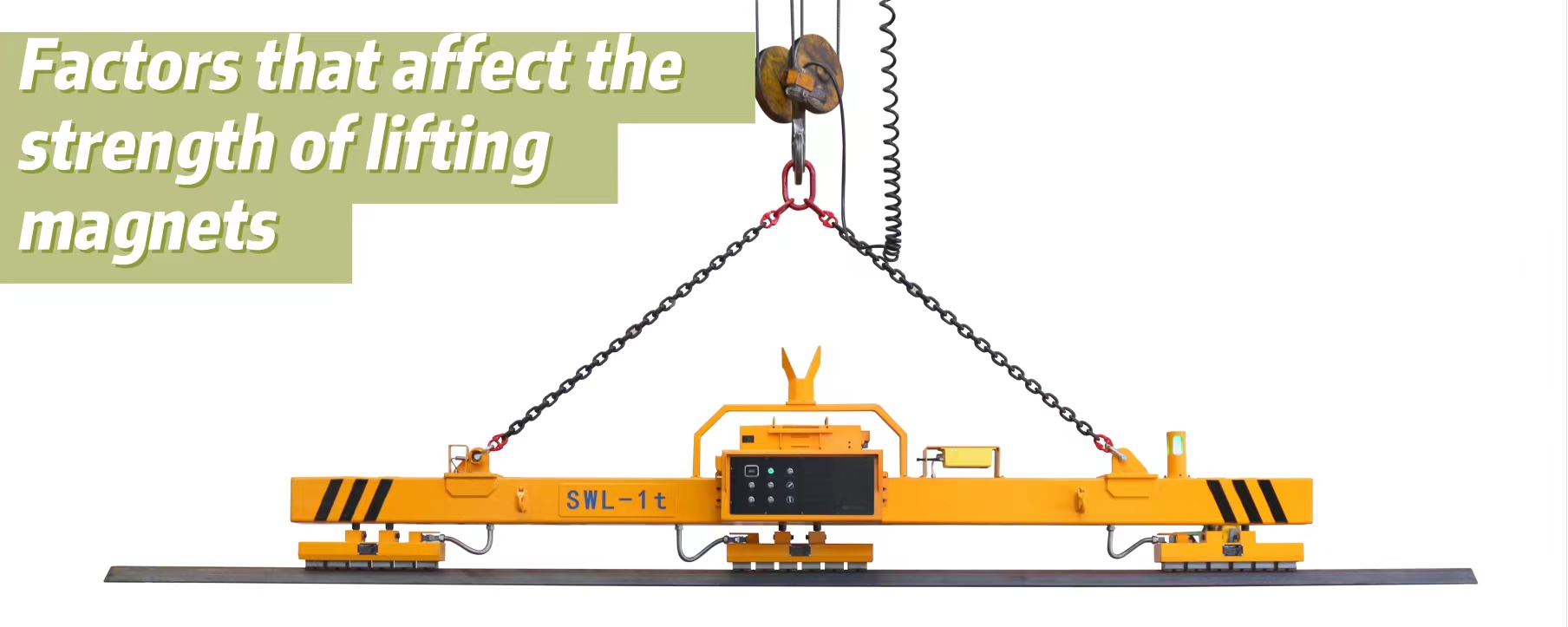 Factors that affect the strength of lifting magnets