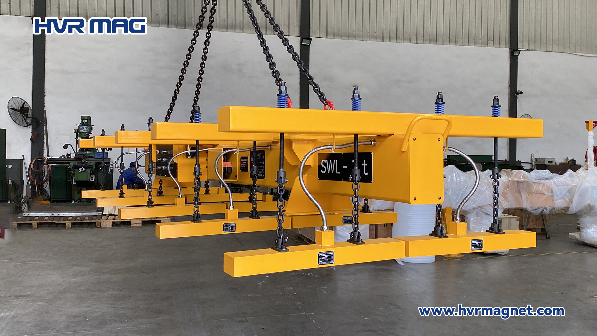 Magnetic Sheet Metal Lifter for Ventilation Equipment Manufacture
