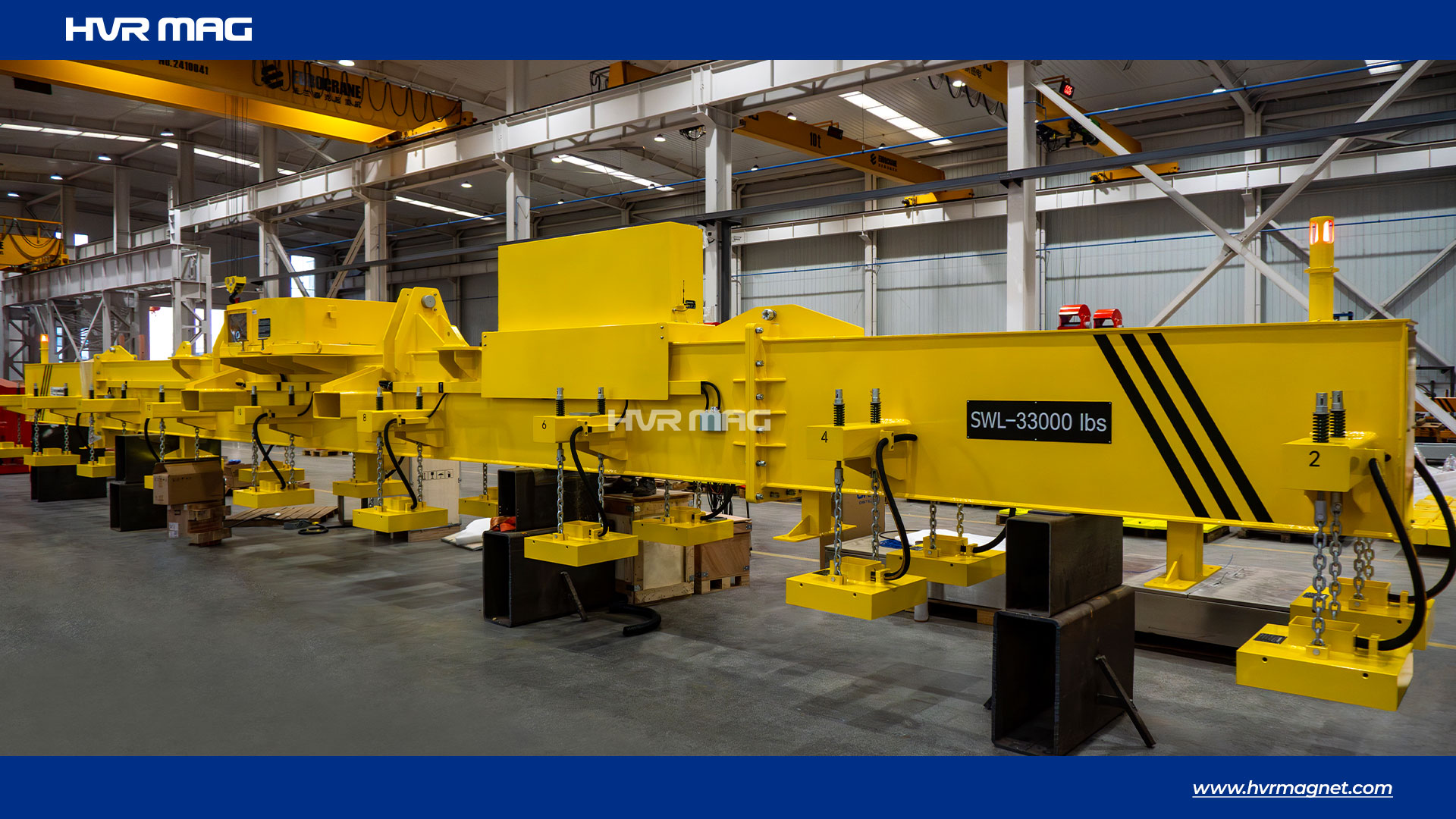 HVR MAG Multi-Plates Lifting Solution for Integrated Crane and Forklift Use